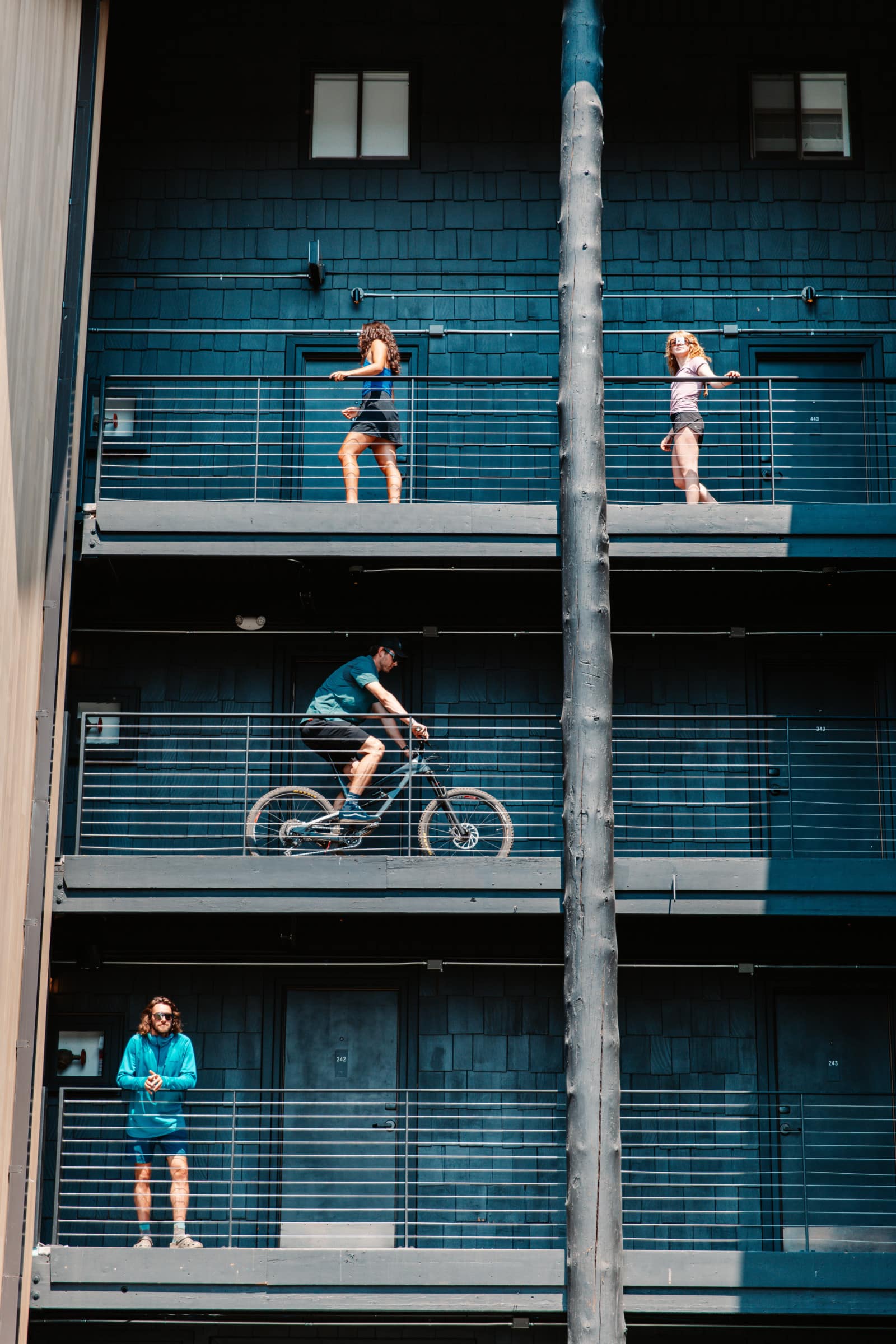 hotel balconies