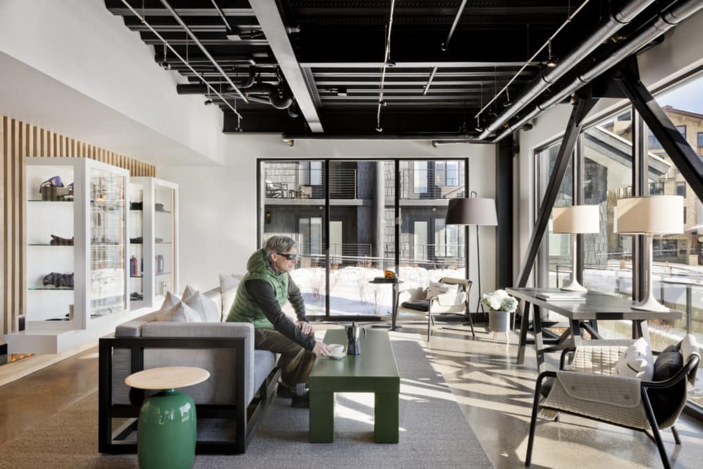 Common area with natural sunlight