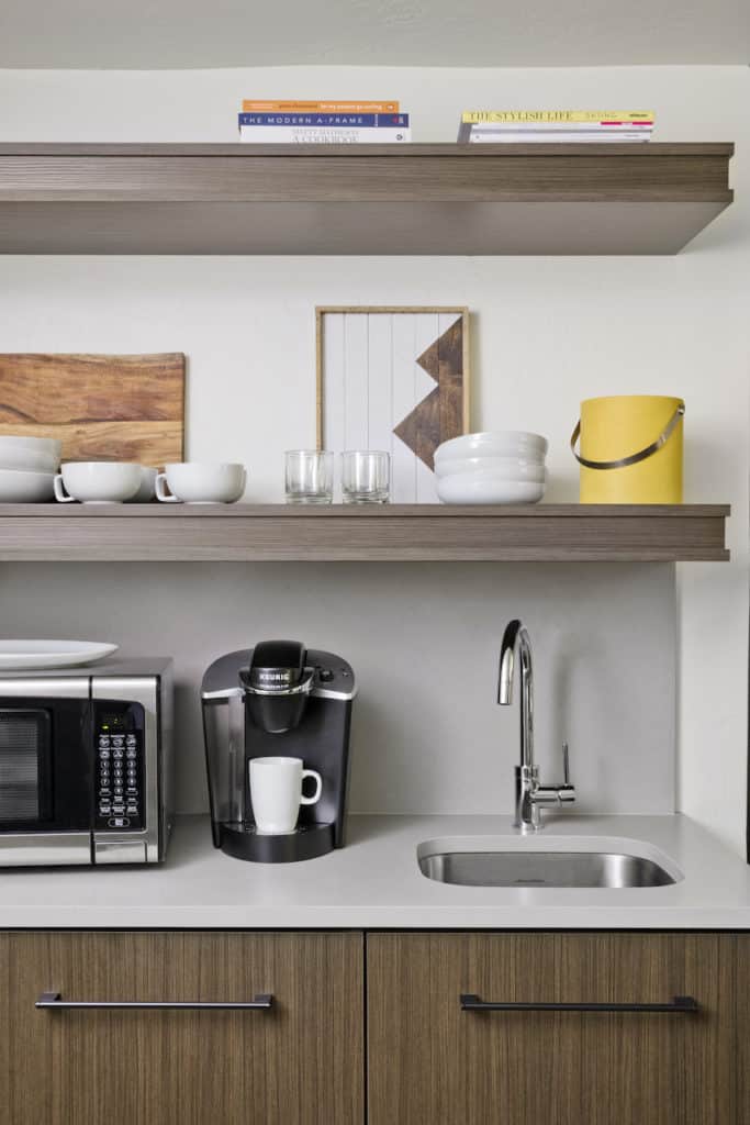 kitchen in room