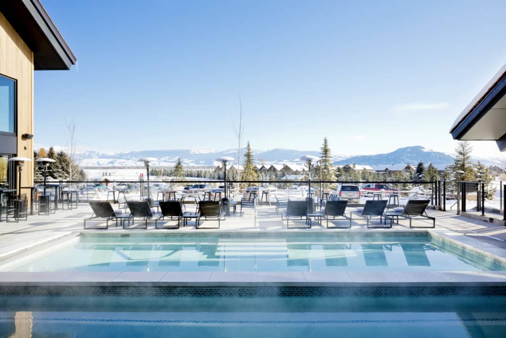 Pool deck